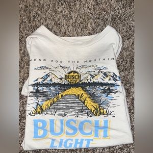 Graphic beer tee